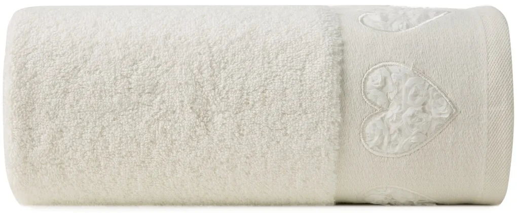 FROTÉ UTERÁK SADA 6KS KAMILA (01) 50X90 CM KRÉMOVÁ