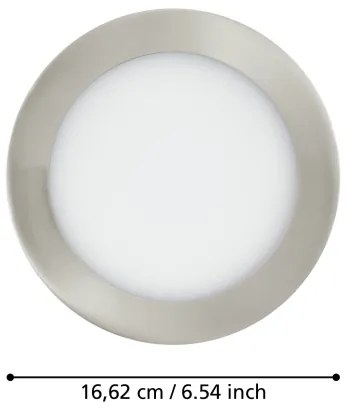 Eglo 900113 - LED stmievateľné kúpeľňové svietidlo FUEVA-Z  LED/10,5W/230V IP44
