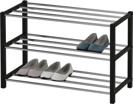 Kovový botník Sirius, čierny%