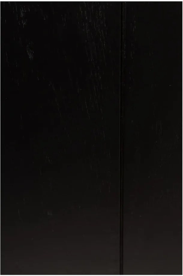 Čierny jedálenský stôl Zuiver Storm, 220 x 90 cm