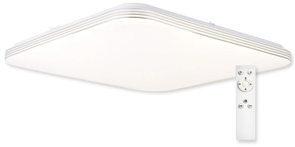 TOP LIGHT Svetlo nástenné-stropné Ocean HM RC, Biela-Chróm