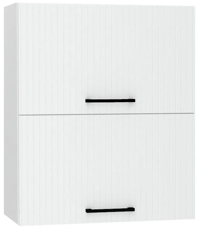 Skrinka do kuchyne Kate w60grf/2 biely hrášok