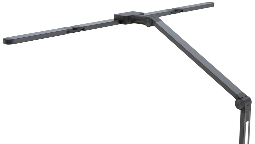 Stolná LED lampa CLARIO, svorka, diaľkové ovládanie