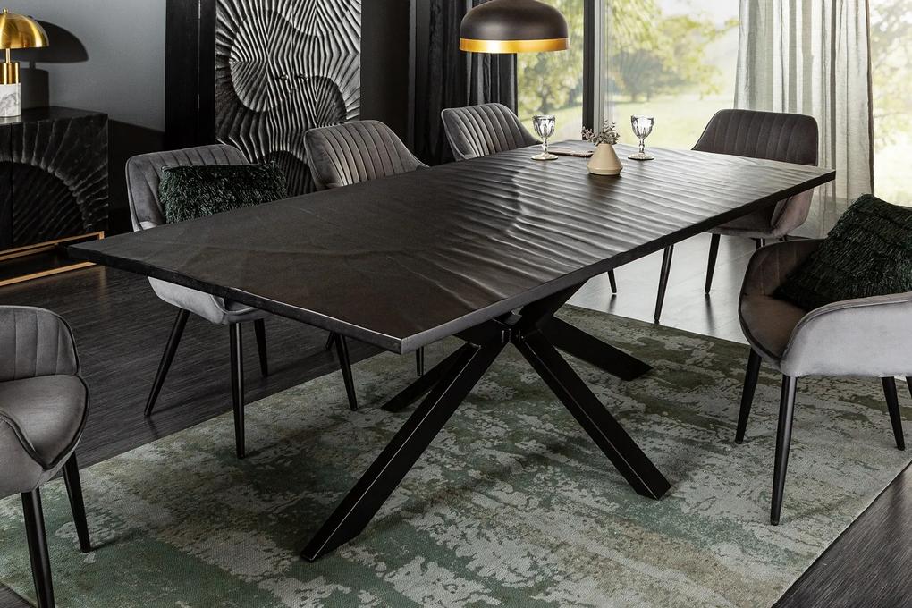 Bighome - Jedálenský stôl MATIS 200 cm - čierna