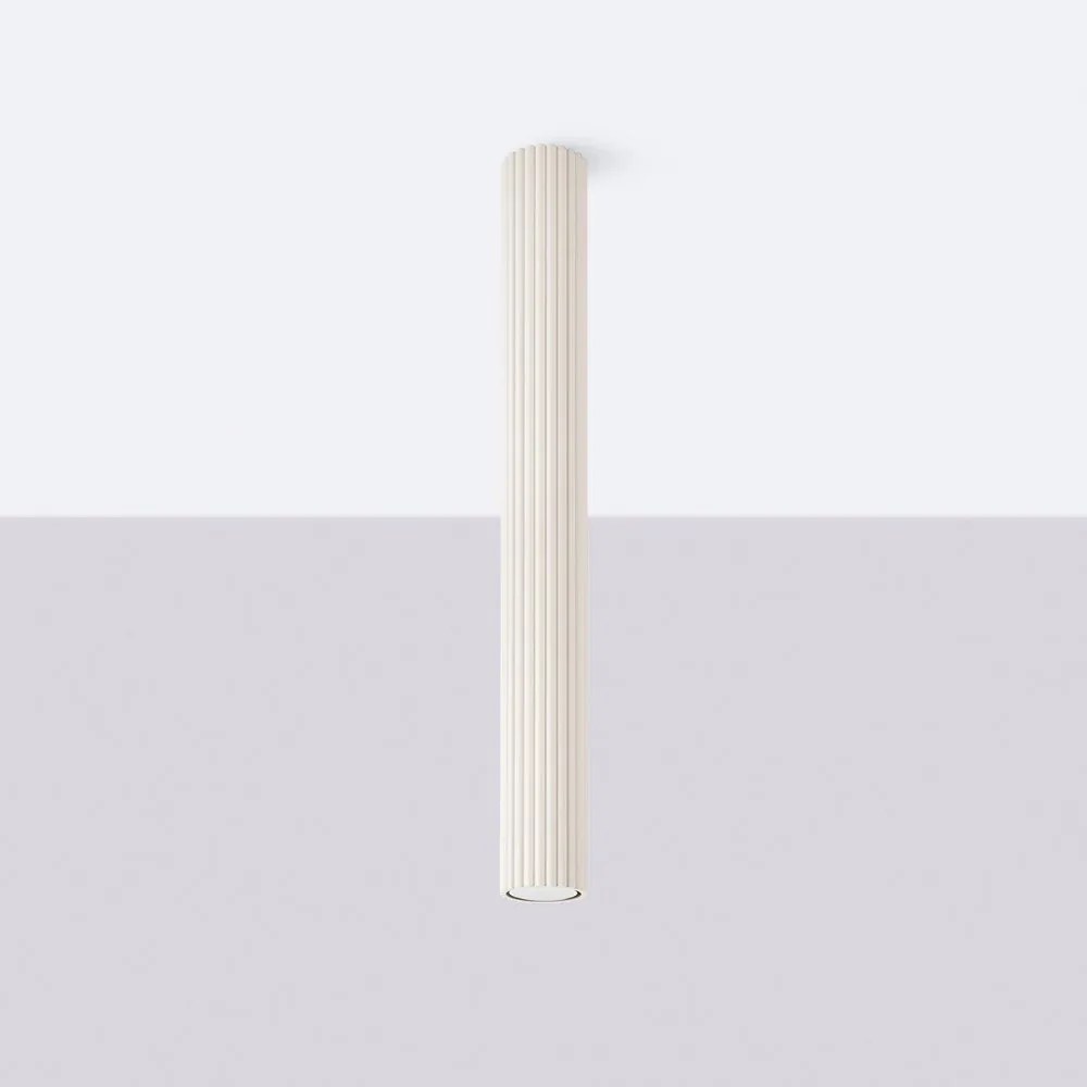 Krémovobiele bodové svietidlo Gleam – Sollux