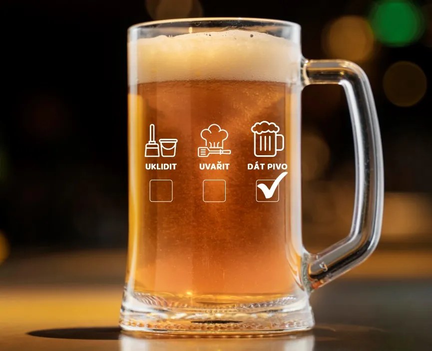 Dekorant Vtipný polliter DÁŤ PIVO