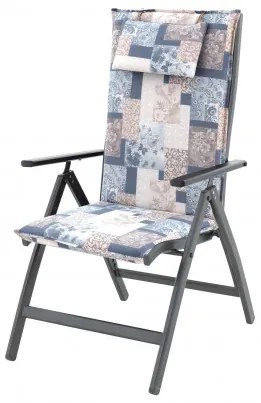 Doppler ELEGANT 2231 vysoký - poduška na stoličku a kreslo s podhlavníkom