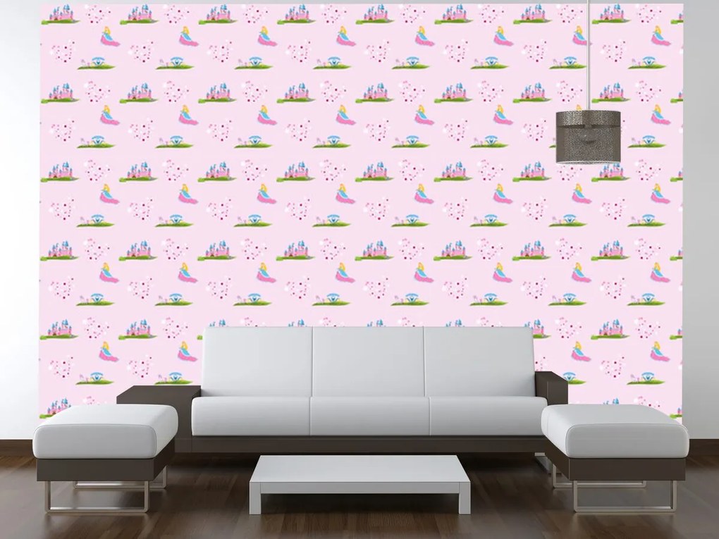 Gario Fototapeta Farebné princezny Materiál: Samolepiaca, Rozmery: 110 x 200 cm