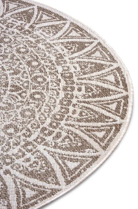 Obojstranný koberec Hanse Home Nora Lilja linen kruh