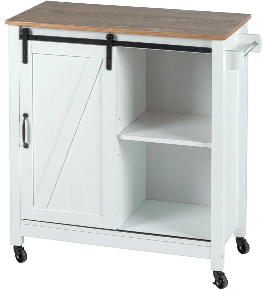 Wenko Kuchynský vozík Landhaus, 80 x 40 x 88,5 cm