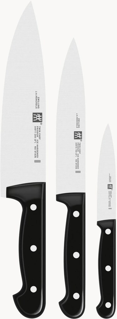 Kuchynské nože Twin Chef, 3 ks