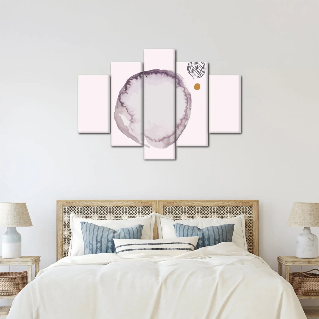 Obraz - Fialový minimalizmus N⁰4 (150x105 cm)