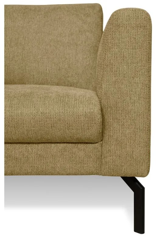 Rohová pohovka v horčicovej farbe (ľavý roh) Gomero – Scandic