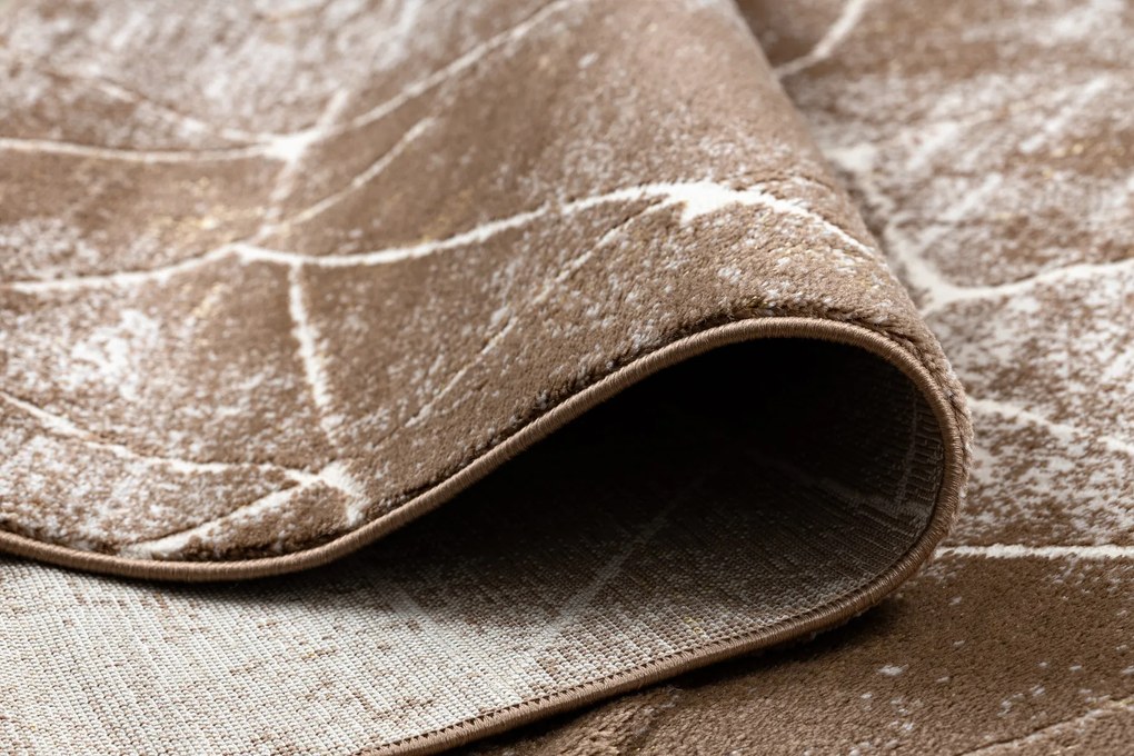 Moderný koberec MEFE 2783 Mramor, tmavo-béžový