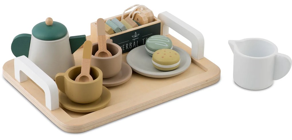 Drevená čajová súprava Nukido NK-864