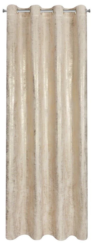 ZATEMŇOVACÍ ZÁVES NA KRÚŽKOCH RENIA 140X250 CM VZOROVANÁ