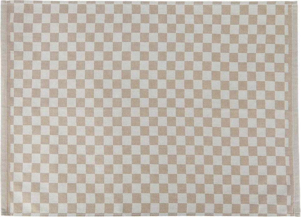 CHECKER STYLE Utierka - sv. hnedá