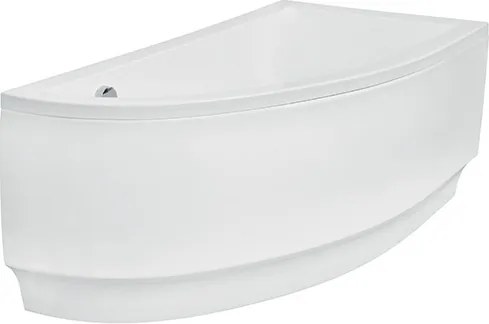 Besco Akrylátová asymetrická vaňa Praktika 140x70 (150x70) BESCO-Rozmery: 150x70, BESCO-Farba: Biela, BESCO-Orientácia: Pravá