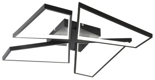 LED Stmievateľné stropné svietidlo LED/115W/230V 3000-6500K čierna + DO