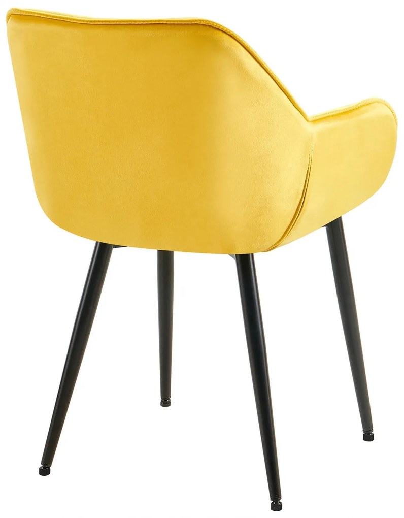 Stolička Tanna - zamat - Žltá