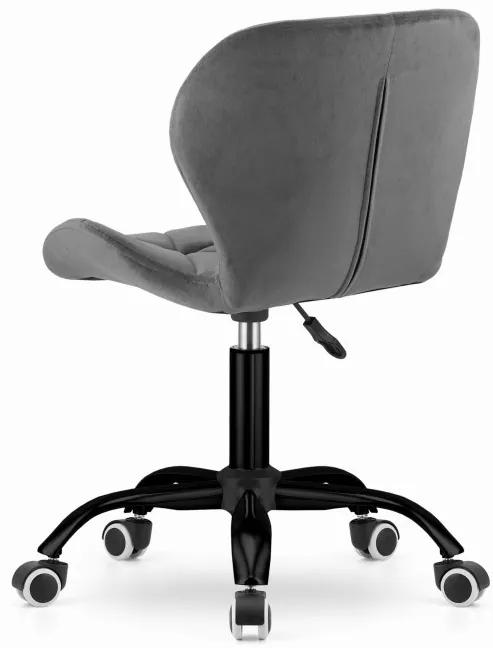 Kancelárska stolička NOTO sivá - zamat