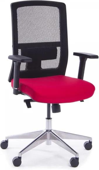 Kancelárska stolička Adelis červená