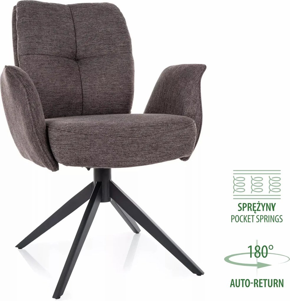 SI Stolička Wing Brego kapučín