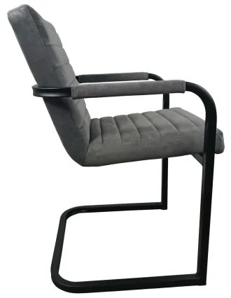 Jedálenská stolička BART sivá