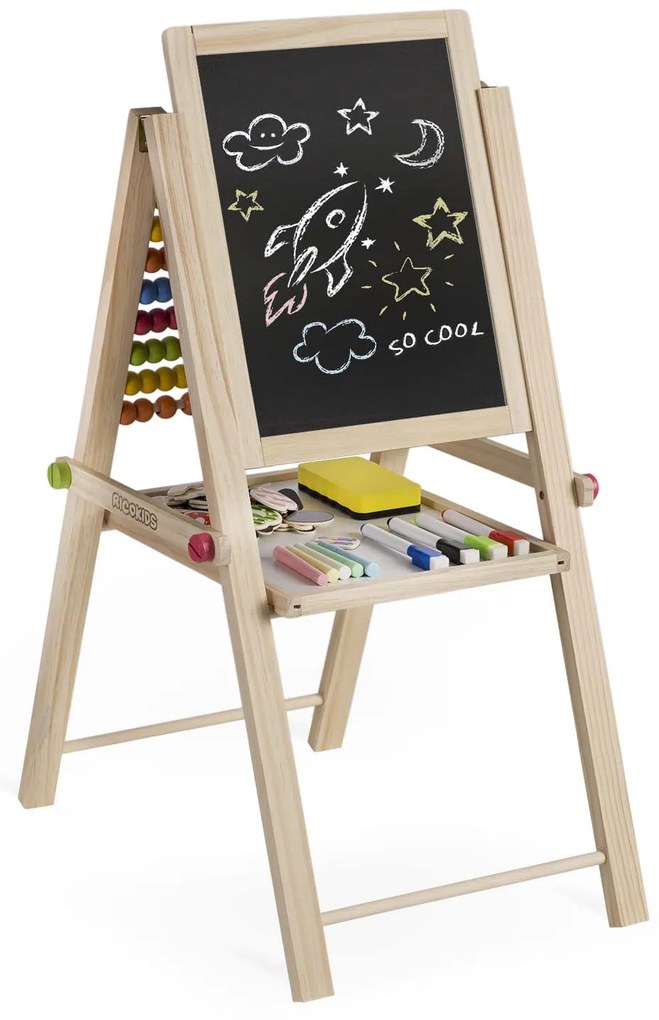 Skladacia magnetická tabuľa Ricokids