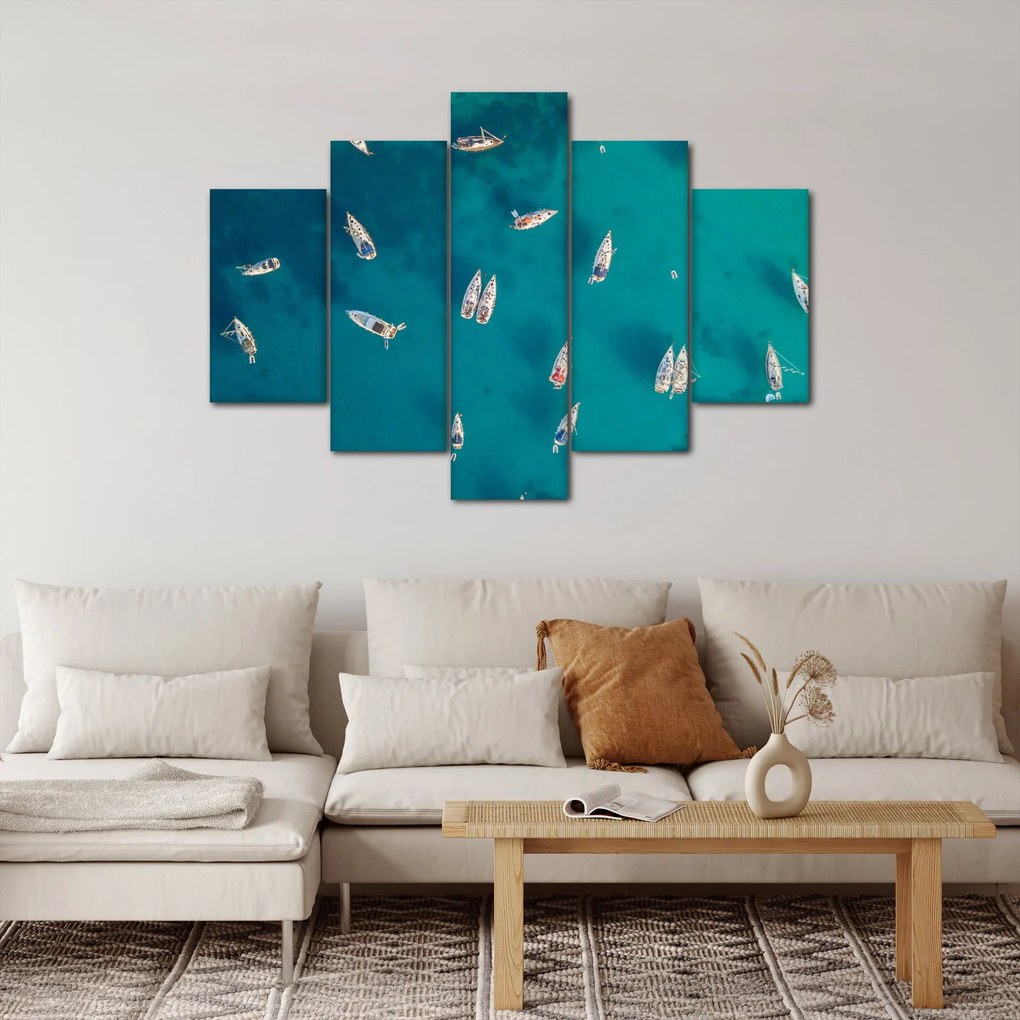 Obraz - Plachetnica (150x105 cm)