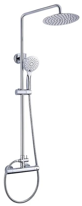 Atena Sprchový systém s funkciou dažďovej sprchy s termostatickým miešačom