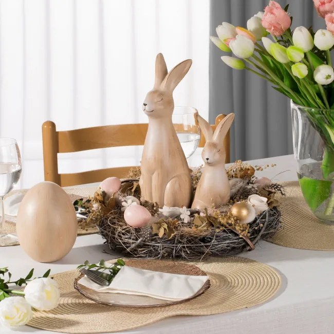 Veľkonočná dekorácia FIG 30 C béžová