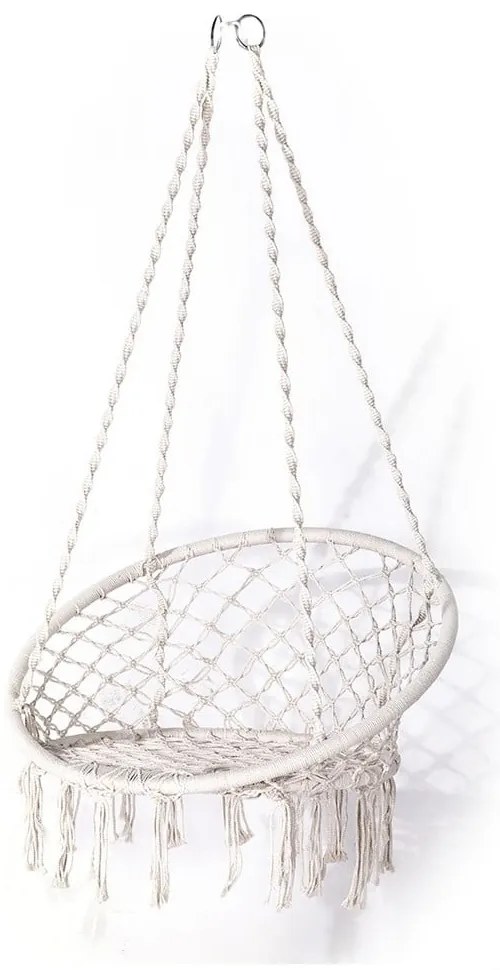 Béžové závesné kreslo Bonami Essentials Hylla