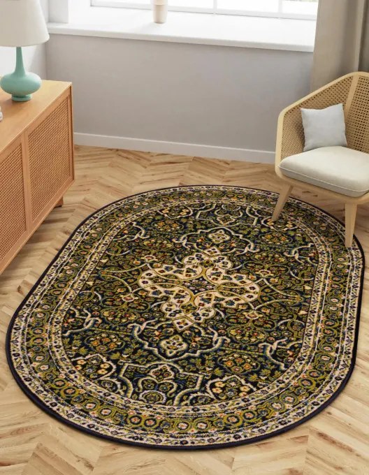 Koberec Agnella Standard Laurus granátový ovál