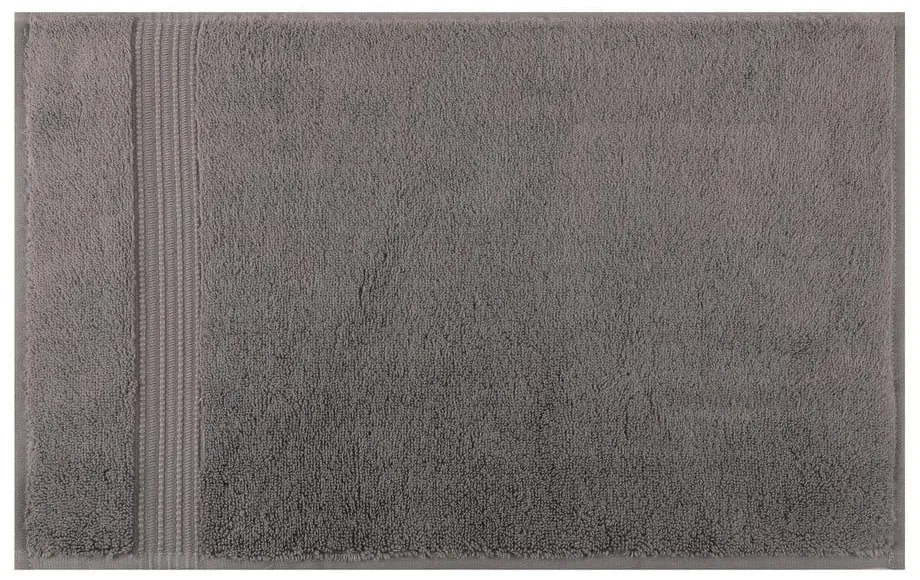 Tmavosivý bavlnený uterák 30x50 cm Chicago – Foutastic