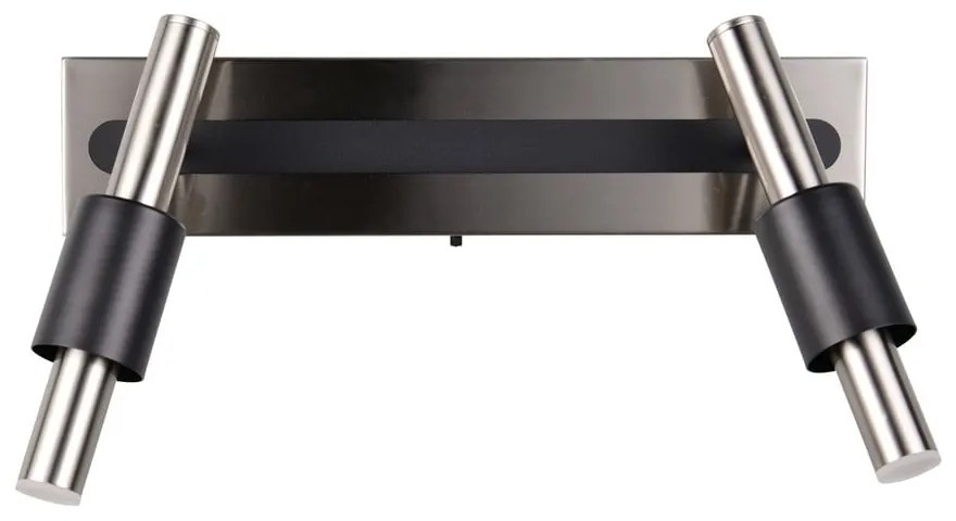 Čierne/v striebornej farbe LED bodové svietidlo 20,5x42 cm Ikaris – Trio Select