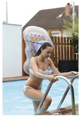 Bazénové schodíky pre zapustené bazény Planet Pool široké s hĺbkou 150 cm