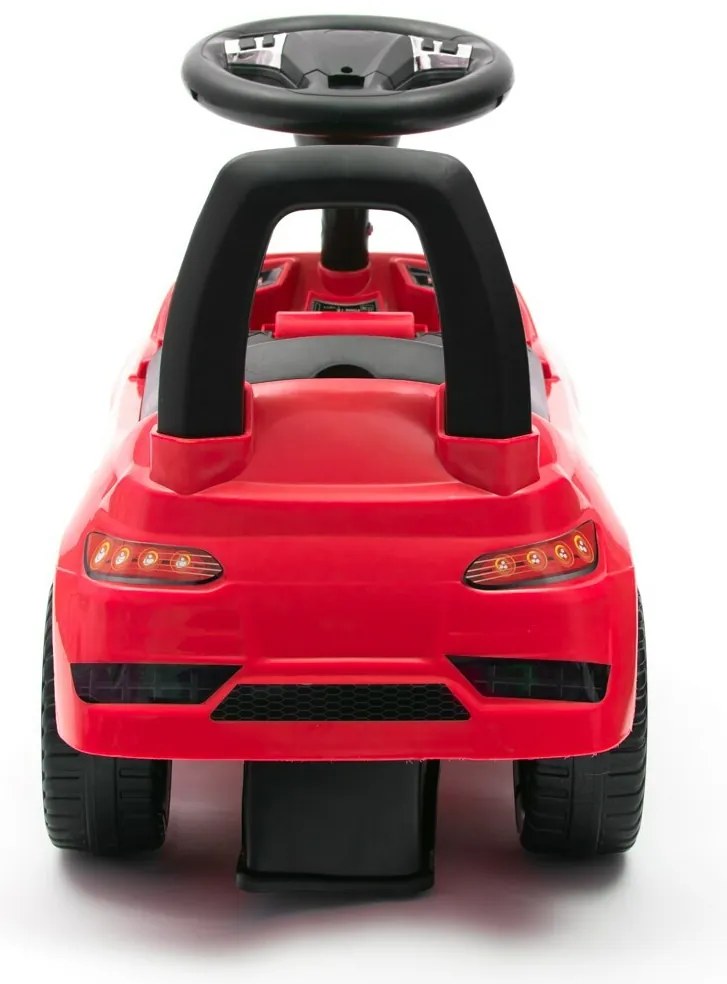 Detské odrážadlo so zvukom Baby Mix RACER červené