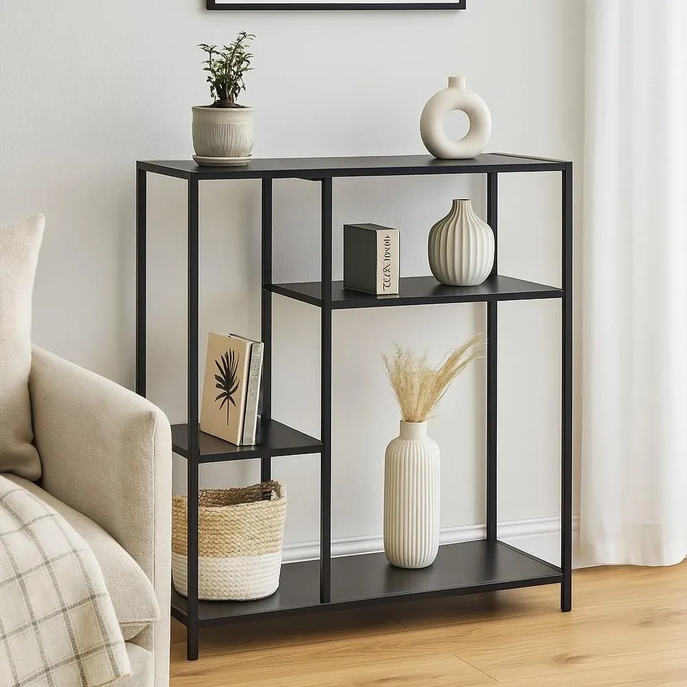 Regál AVENBERG ARCANA 86 x 80 cm čierny