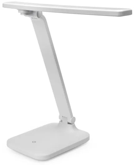 LED stmievateľná dotyková stolná lampa s USB portom REMUS LED/5W/230V biela