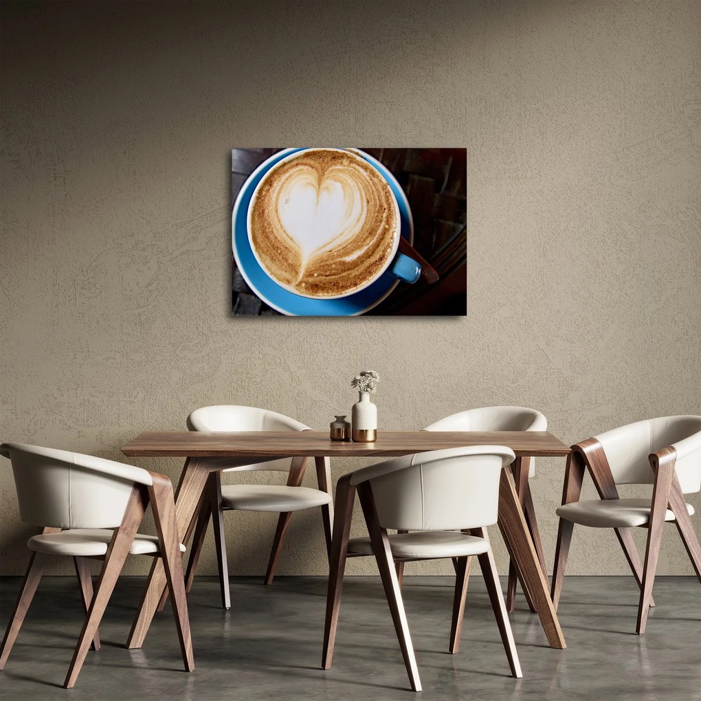 Obraz - Latte Art (70x50 cm)