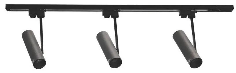 Zuma Line 3556 - Bodové svietidlo do lištového systému LISA 3xGU10/35W/230V čierna