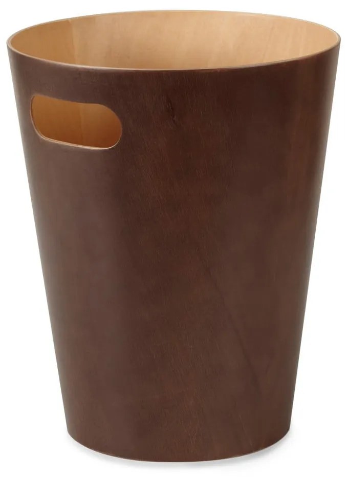 Drevený odpadkový kôš 7,5 l Woodrow – Umbra