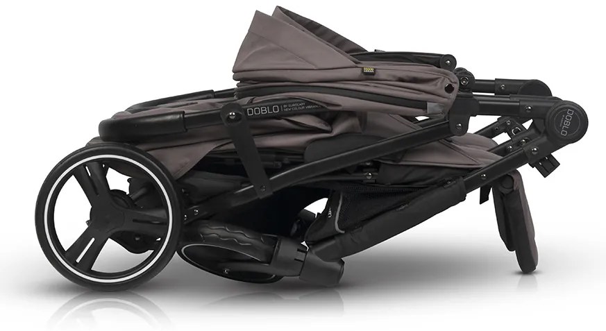 Súrodenecký kočík Euro-Cart Doblo Taupe