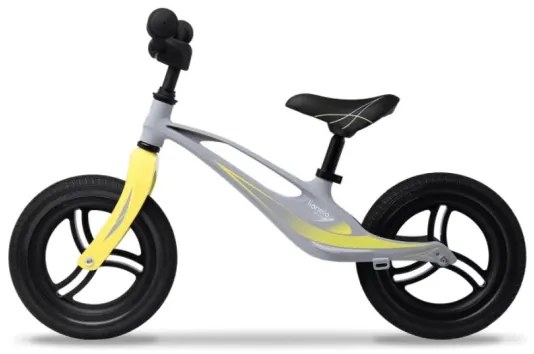 Lionelo - Odrážadlo BART TOUR sivé/žlté