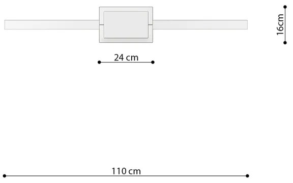 RIO 110 Stropné svetlo LED 4000K, zlatá TH.171 - Sollux