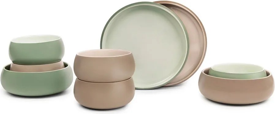 Béžové kameninové misky v súprave 4 ks 600 ml Terra Luma – Bonami Selection