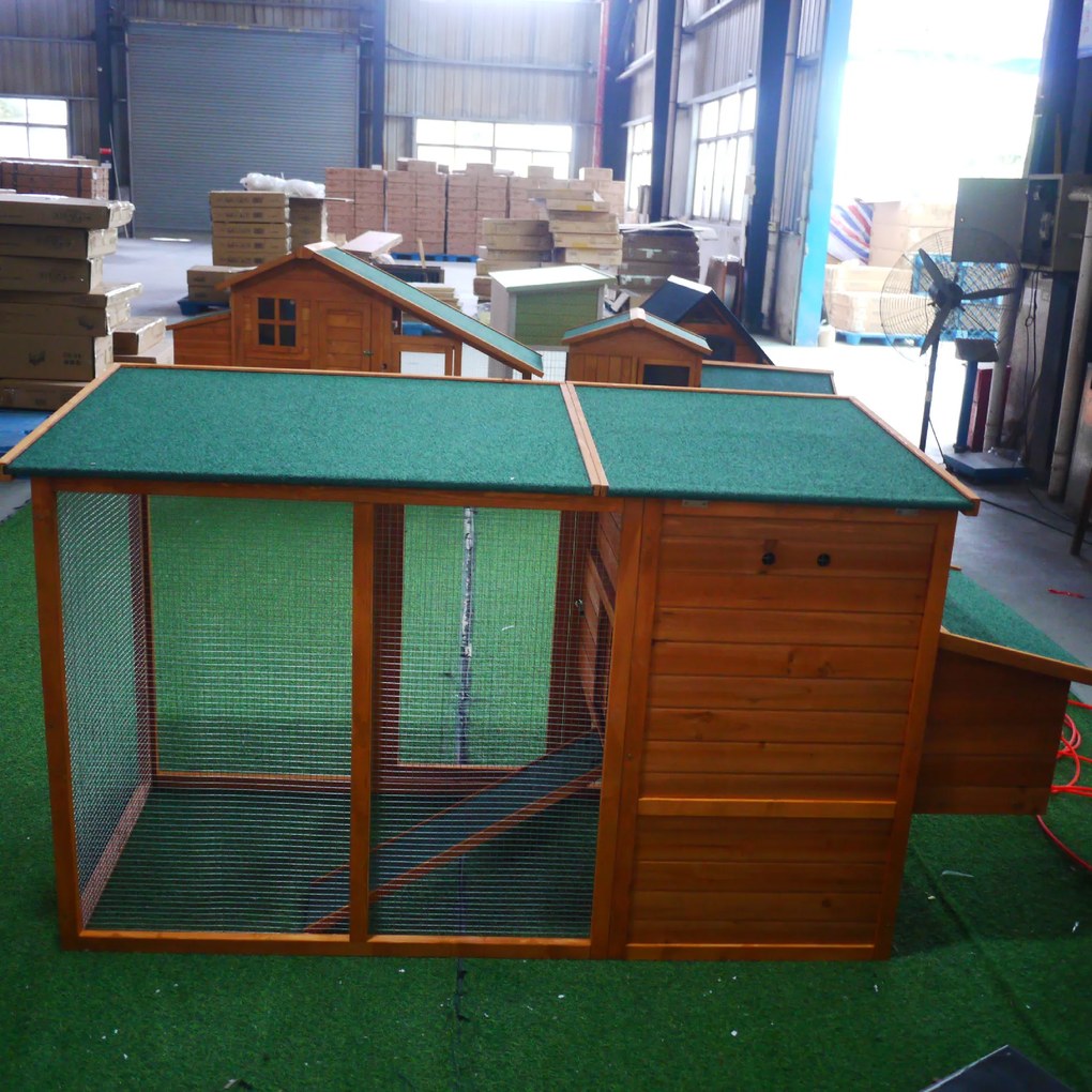 Drevený kurník KENNIVA RUSTY 2000 x 750 x 1030 mm