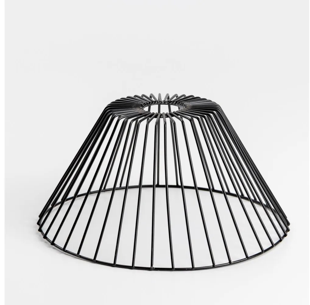 Univerzálne tienidlo CURITIBA, priemer 30 cm, čierne