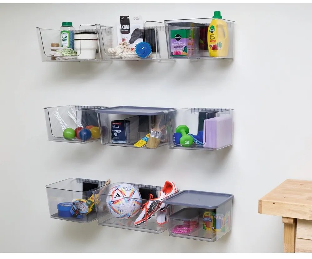 Nástenný úložný box z recyklovaného plastu iD Wallspace - iDesign